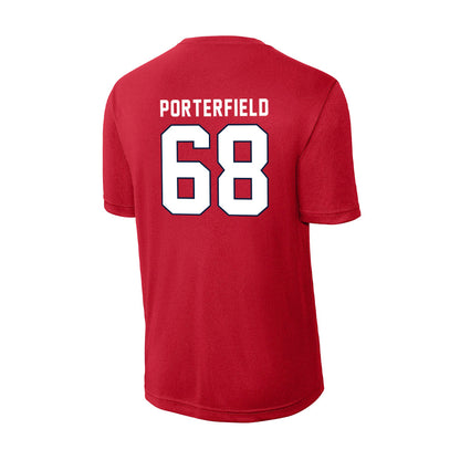 Liberty - NCAA Football : Hunter Porterfield - Activewear T-Shirt-1