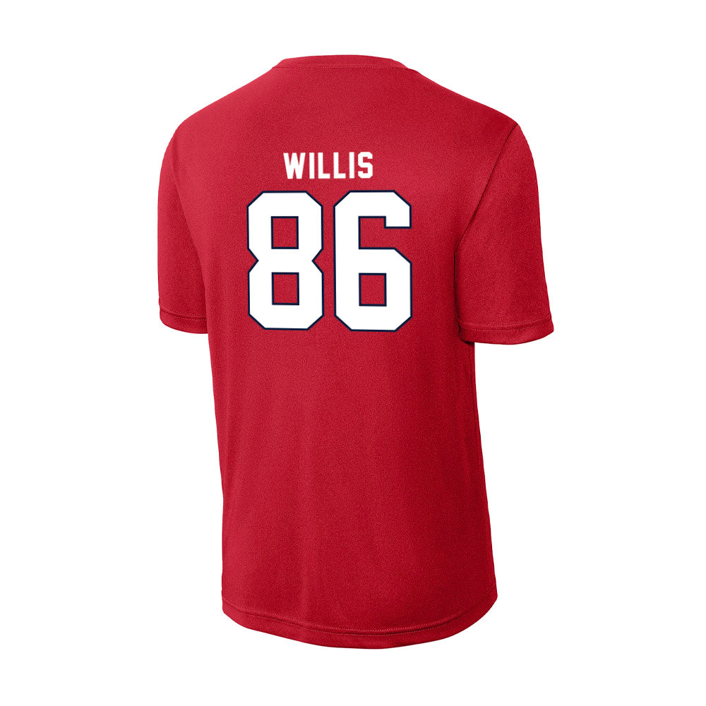 Liberty - NCAA Football : Caleb Willis - Activewear T-Shirt-1