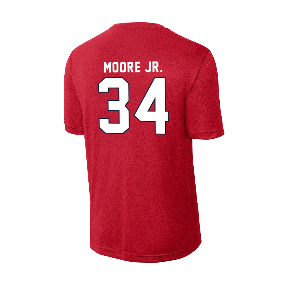 Liberty - NCAA Football : Seneca Moore Jr. - Activewear T-Shirt-1