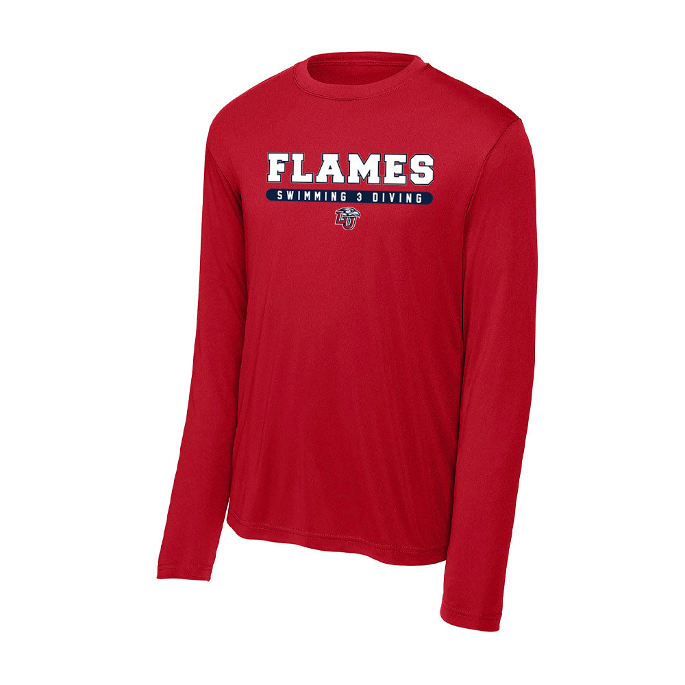 Liberty - NCAA Women's Swimming & Diving : Elizabeth Hobby - Activewear Long Sleeve T-Shirt-0