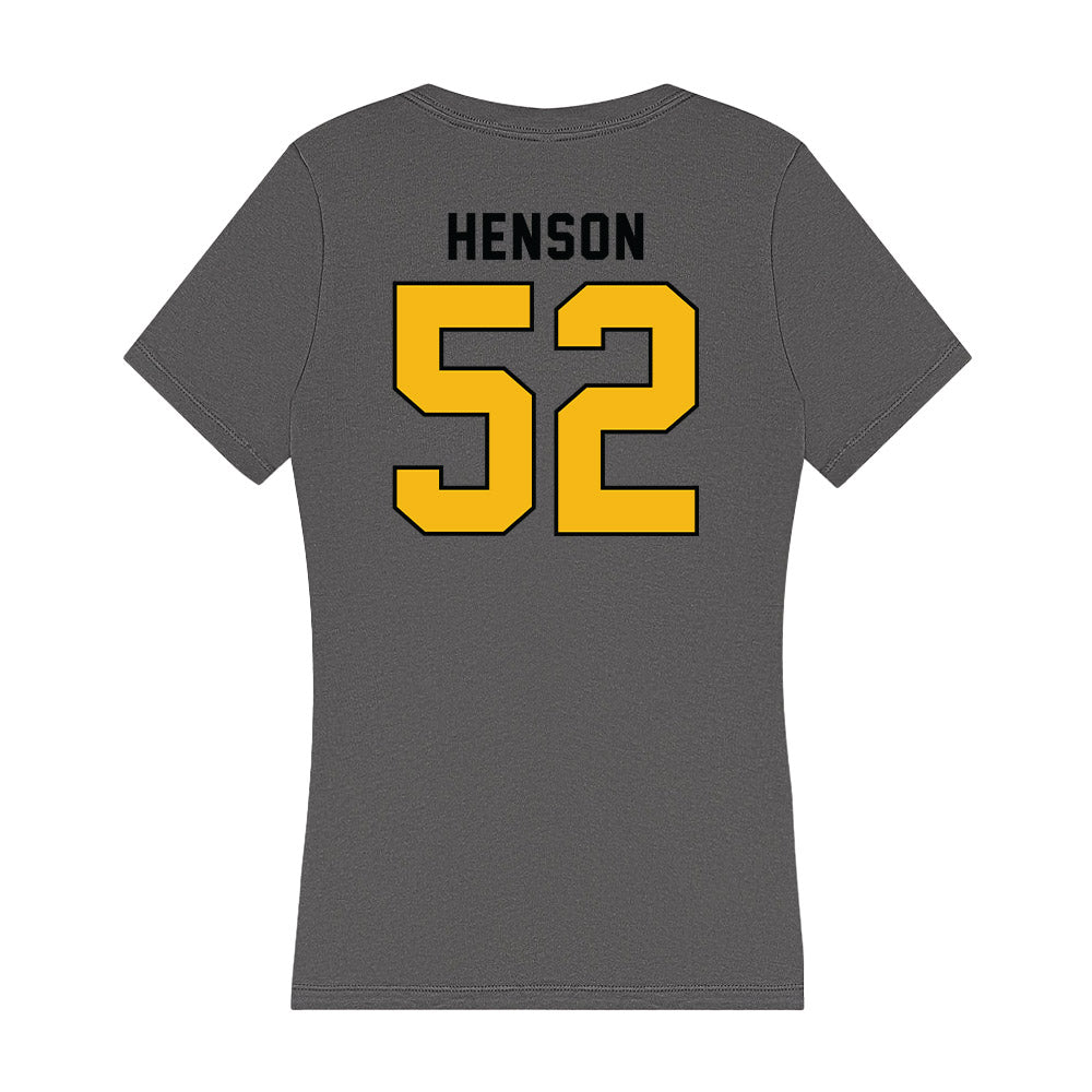 Idaho - NCAA Football : Kiegan Henson - Women's V-Neck T-Shirt-1