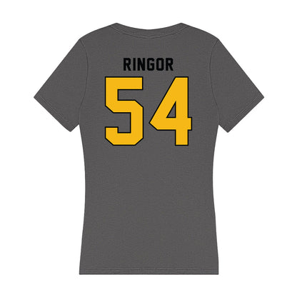 Idaho - NCAA Football : Titus Ringor - Women's V-Neck T-Shirt-1