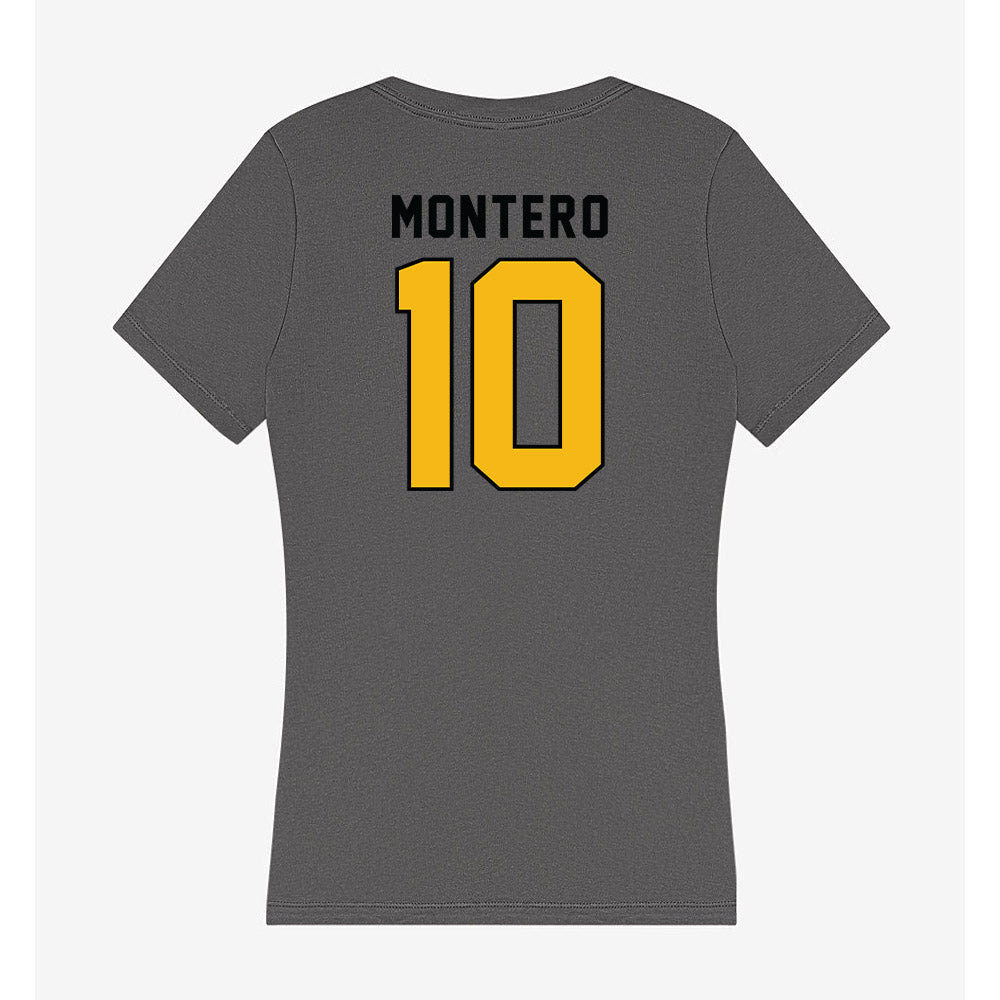 Idaho - NCAA Women's Soccer : Deanna Montero - Women's V-Neck T-Shirt-1