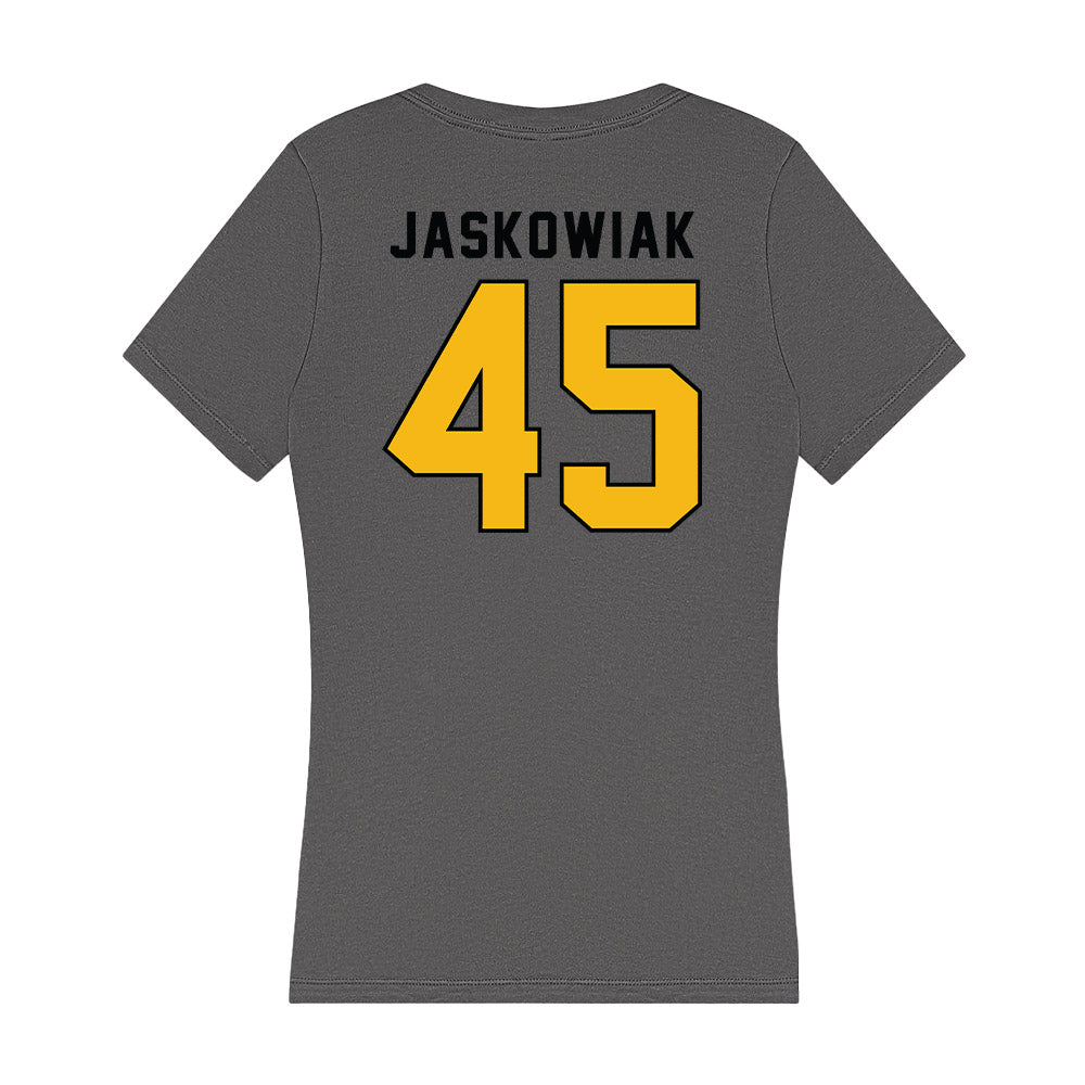 Idaho - NCAA Football : Mitchel Jaskowiak - Women's V-Neck T-Shirt-1