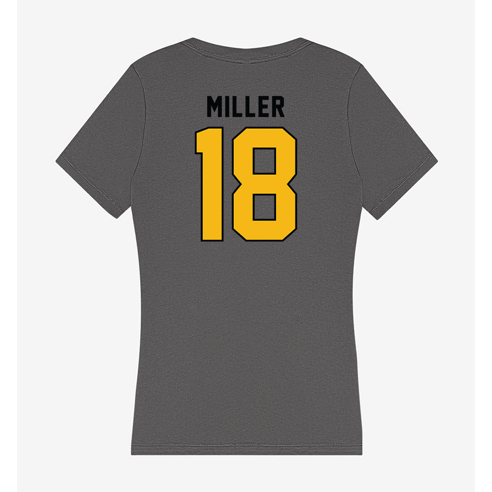 Idaho - NCAA Women's Soccer : KV Miller - Women's V-Neck T-Shirt-1