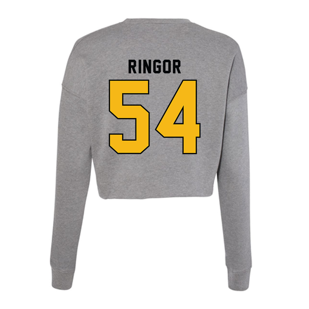 Idaho - NCAA Football : Titus Ringor - Women's Cropped Crew Fleece-1