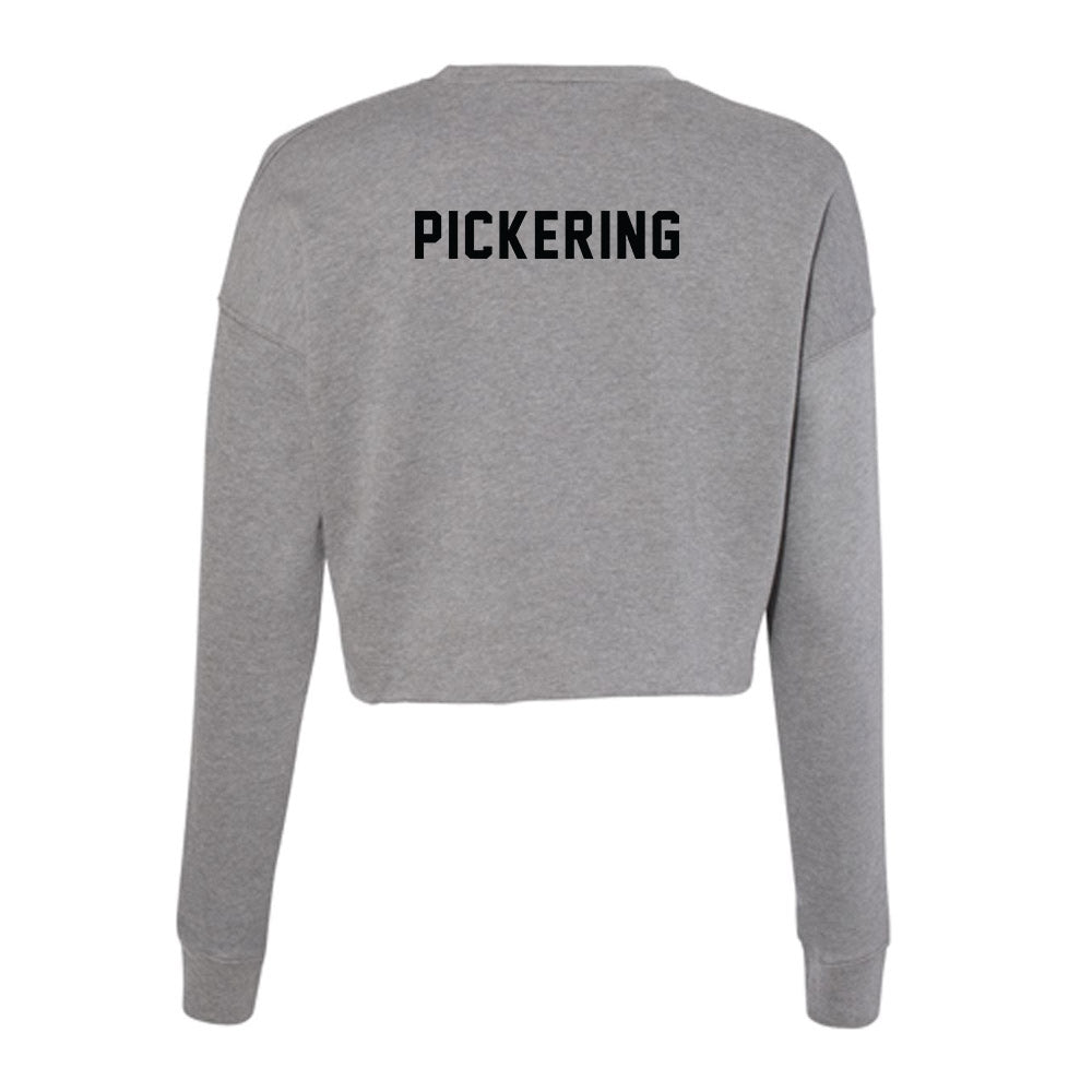 Idaho - NCAA Men's Track & Field : Wyatt Pickering - Women's Cropped Crew Fleece-1