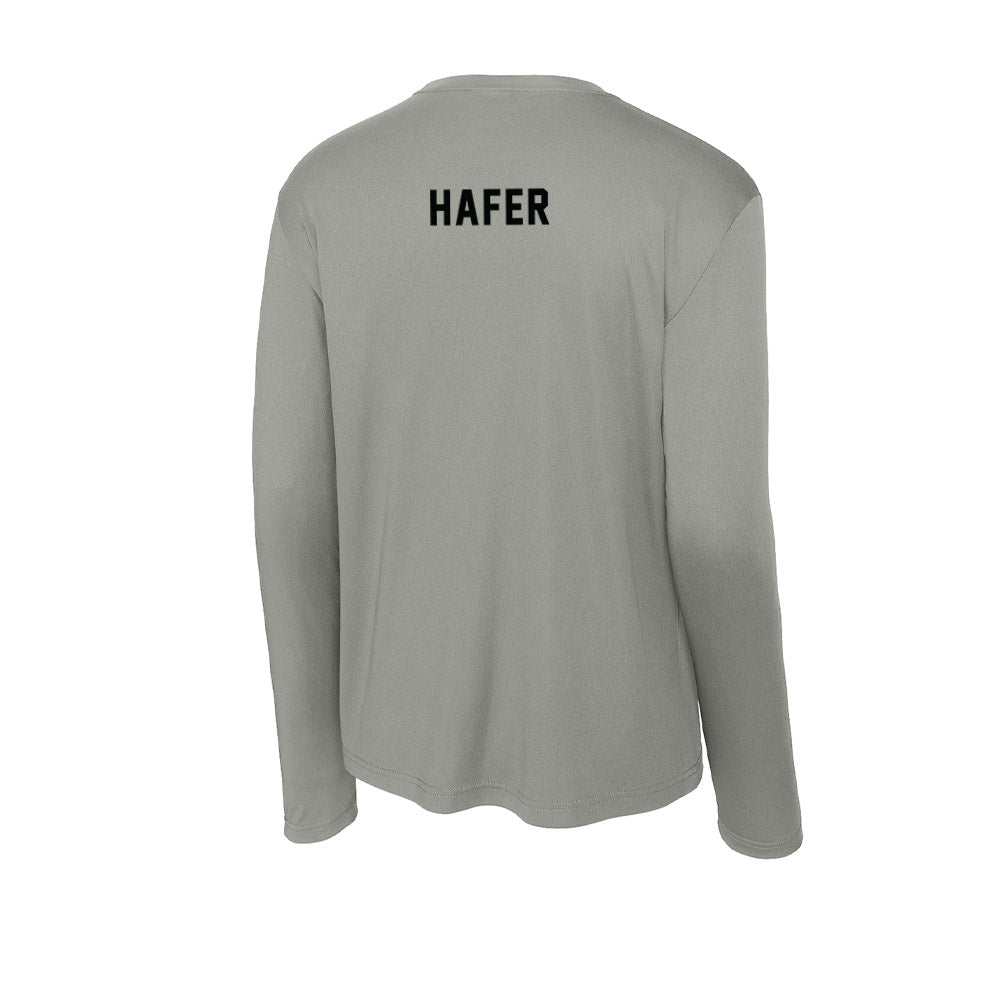 Idaho - NCAA Women's Swimming & Diving : Kaitlyn Hafer - Activewear Long Sleeve T-Shirt-1
