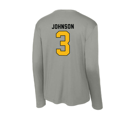 Idaho - NCAA Men's Basketball : Biko Johnson - Activewear Long Sleeve T-Shirt-1