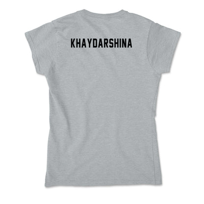 Idaho - NCAA Women's Tennis : Diana Khaydarshina - Soft Style Women’s T-Shirt-1