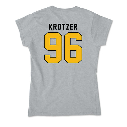  - NCAA Football : Zach Krotzer - Soft Style Women’s T-Shirt-1