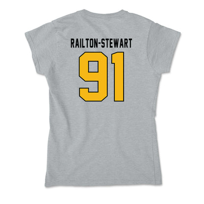 Idaho - NCAA Football : Malakai Railton-Stewart - Soft Style Women’s T-Shirt-1