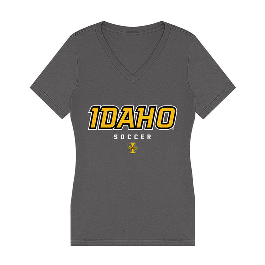 Idaho - NCAA Women's Soccer : Kyla Tucker - Women's V-Neck T-Shirt-0