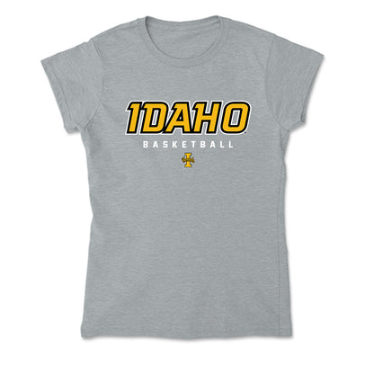 Idaho - NCAA Men's Basketball : Titus Yearout - Soft Style Women’s T-Shirt-0