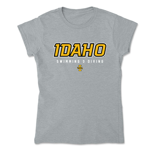 Idaho - NCAA Women's Swimming & Diving : Ginger Kiefer - Soft Style Women’s T-Shirt-0
