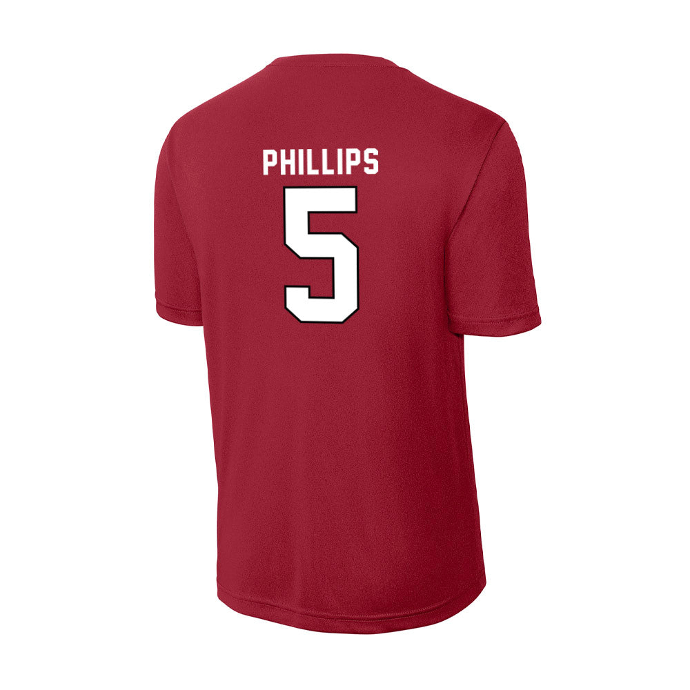 Troy - NCAA Women's Soccer : Hailey Phillips - Activewear T-Shirt-1