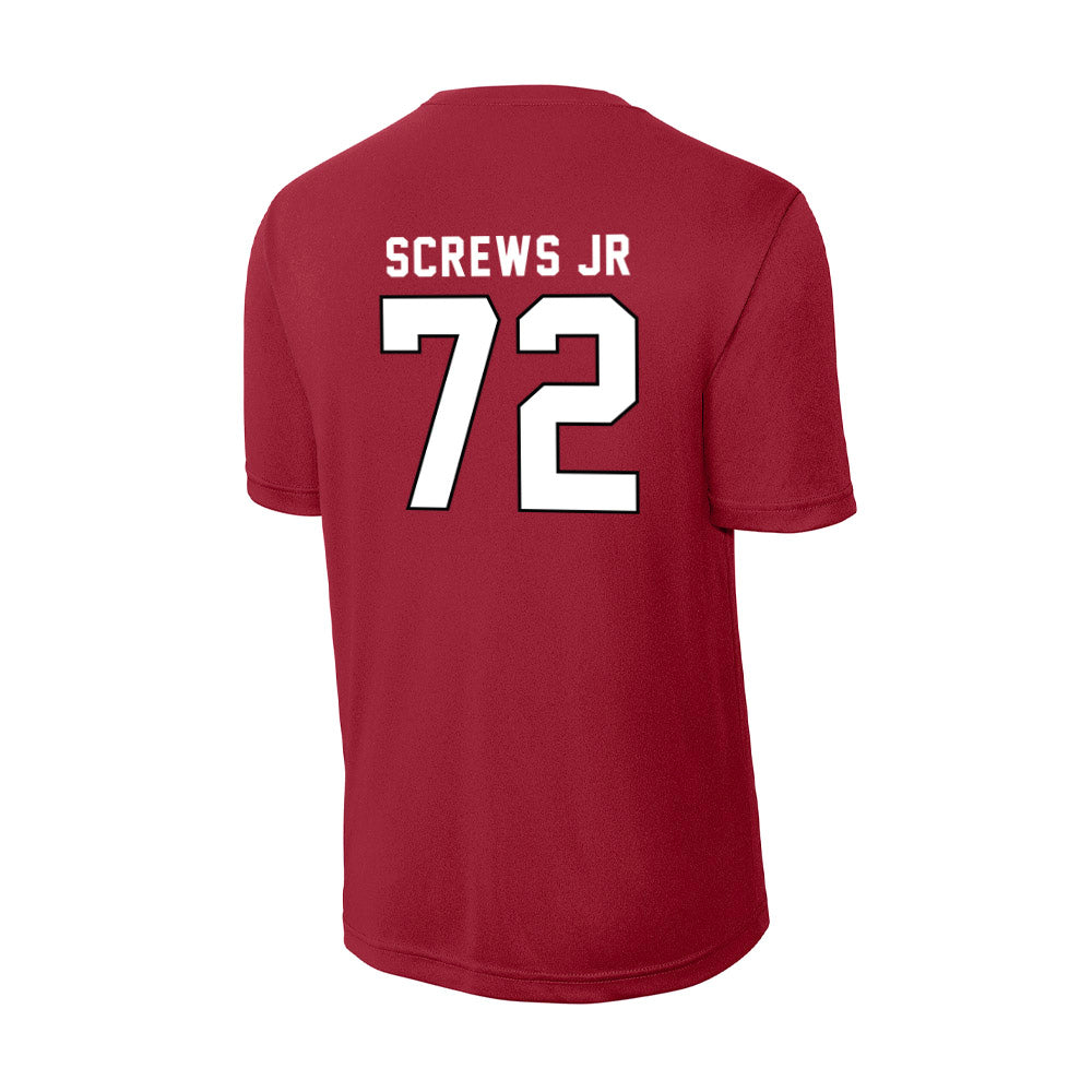 Troy - NCAA Football : Patrick Screws Jr - Activewear T-Shirt-1