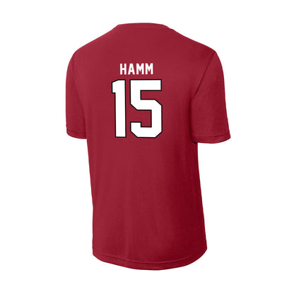 Troy - NCAA Women's Soccer : Megan Hamm - Activewear T-Shirt-1