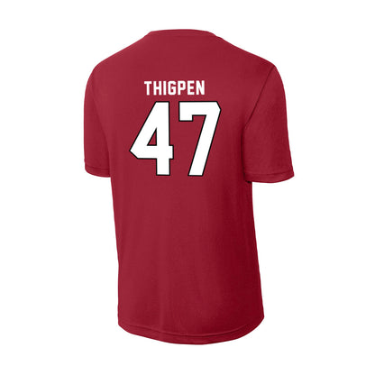 Troy - NCAA Baseball : Noah Thigpen - Activewear T-Shirt-1