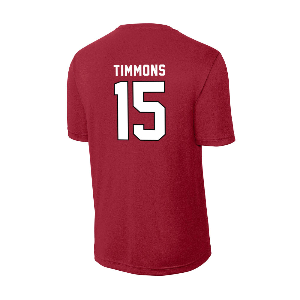 Troy - NCAA Women's Basketball : Jasmine Timmons - Activewear T-Shirt-1