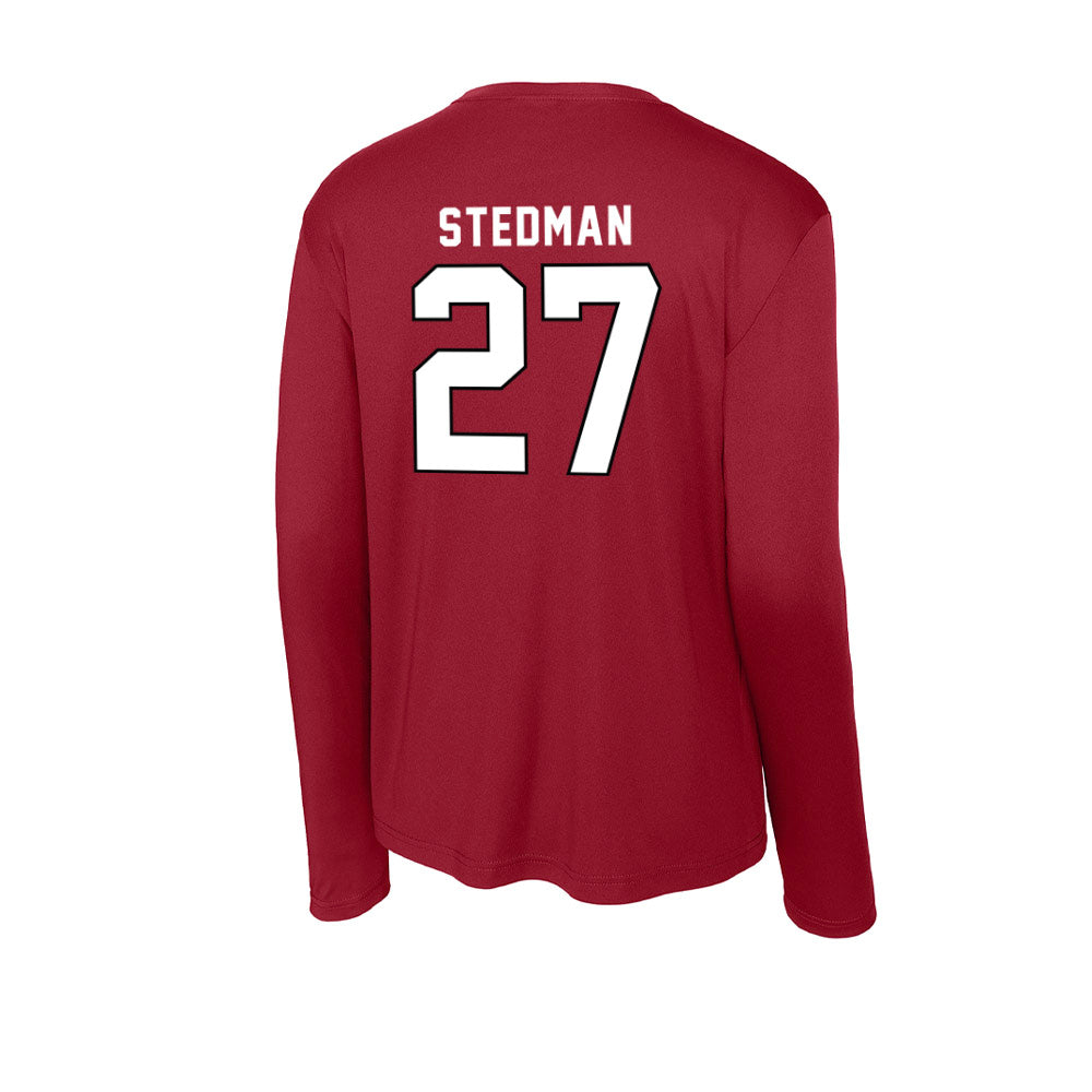 Troy - NCAA Women's Soccer : Elsa Stedman - Activewear Long Sleeve T-Shirt-1
