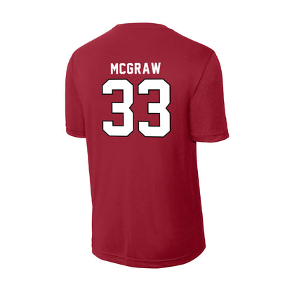 Troy - NCAA Baseball : Ty McGraw - Activewear T-Shirt-1