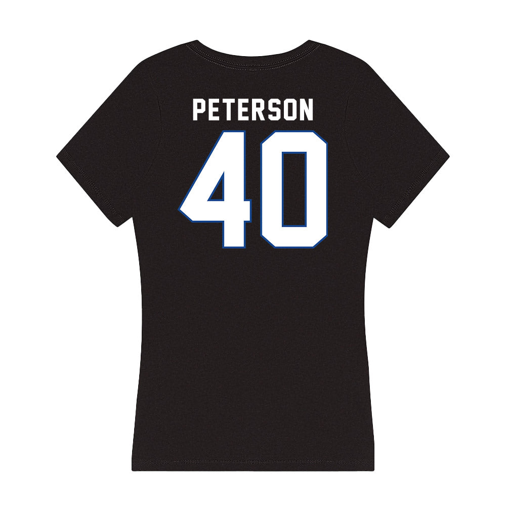 Grand Valley - NCAA Football : Brett Peterson - Women's V-Neck T-Shirt-1