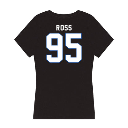 Grand Valley - NCAA Football : Josh Ross - Women's V-Neck T-Shirt-1