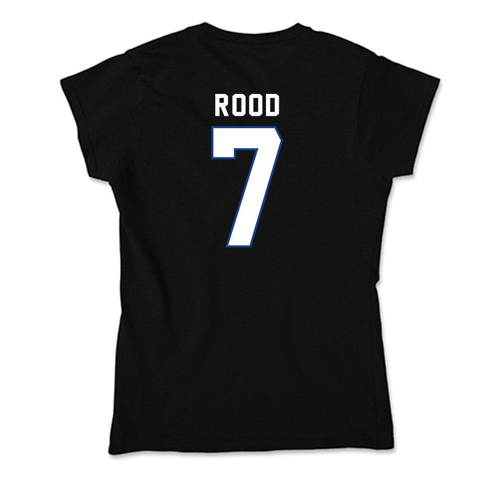  - NCAA Football : Derek Rood - Soft Style Women’s T-Shirt-1