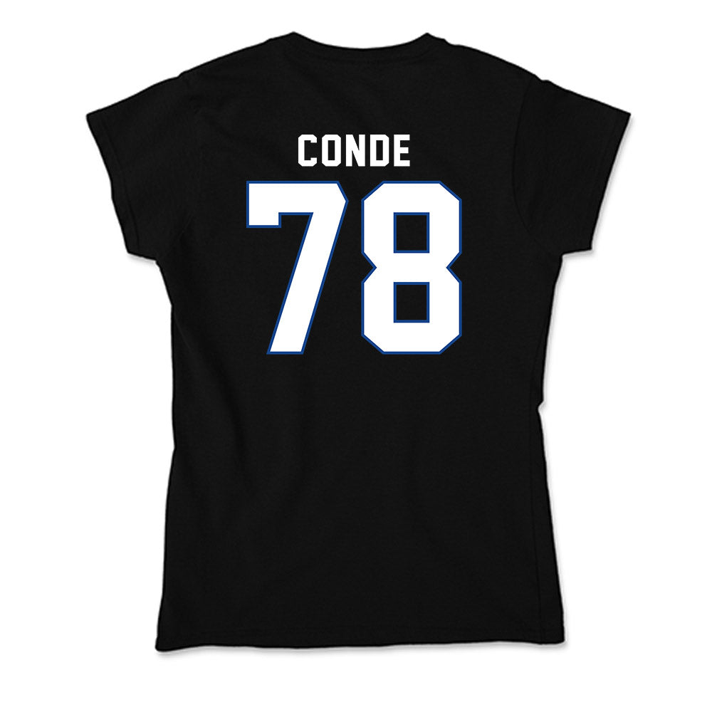 Grand Valley - NCAA Football : Jibriel Conde - Soft Style Women’s T-Shirt-1