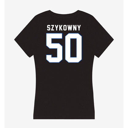 Grand Valley - NCAA Football : Trey Szykowny - Women's V-Neck T-Shirt-1