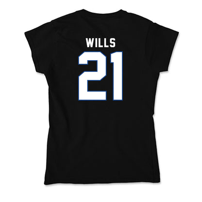 Grand Valley - NCAA Football : Quinn Wills - Soft Style Women’s T-Shirt-1