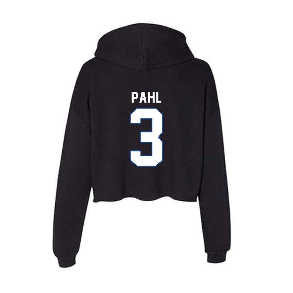 Grand Valley - NCAA Women's Volleyball : Sara Pahl - Women's Crop Fleece Hoodie-1