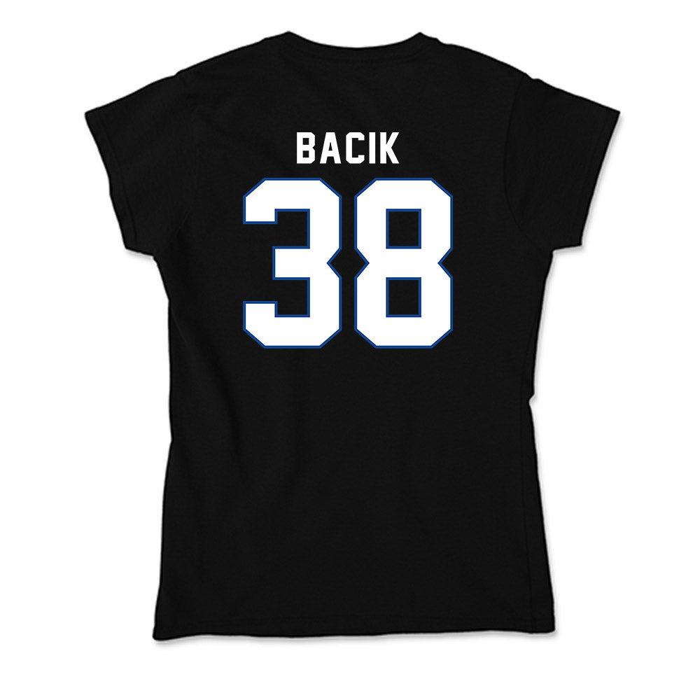 Grand Valley - NCAA Football : Mathew Bacik - Soft Style Women’s T-Shirt-1