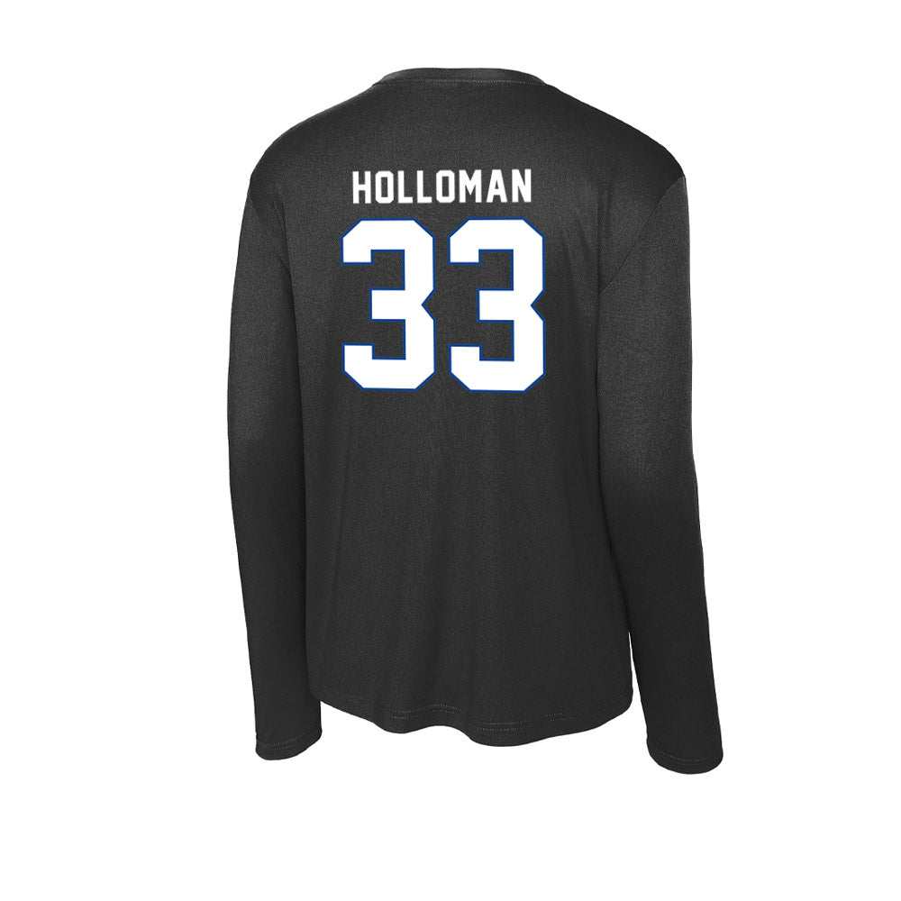 Grand Valley - NCAA Football : David Holloman - Performance Long Sleeve T-Shirt-1