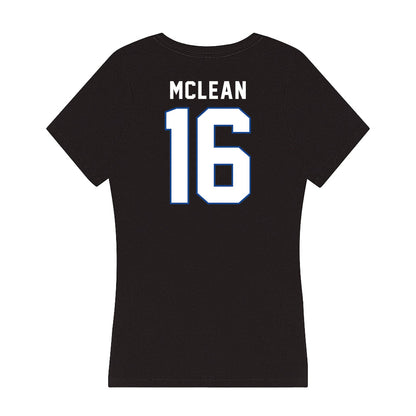 Grand Valley - NCAA Football : Luke Mclean - Women's V-Neck T-Shirt-1