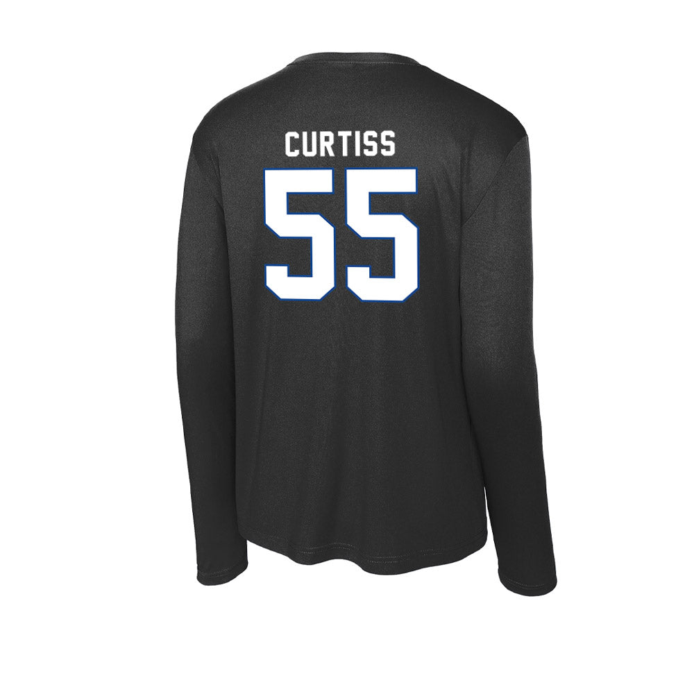 Grand Valley - NCAA Football : Evan Curtiss - Activewear Long Sleeve T-Shirt-1