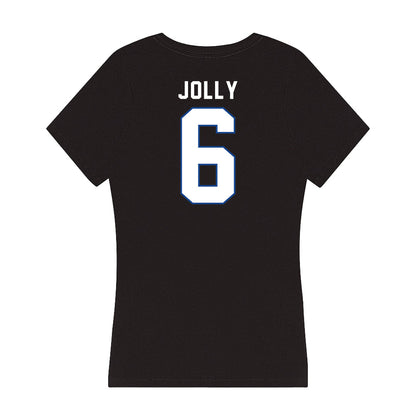 Grand Valley - NCAA Football : Thomas Jolly - Women's V-Neck T-Shirt-1