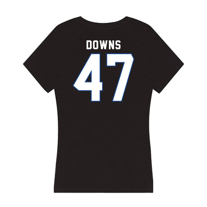 Grand Valley - NCAA Football : Jimmy Downs - Women's V-Neck T-Shirt-1