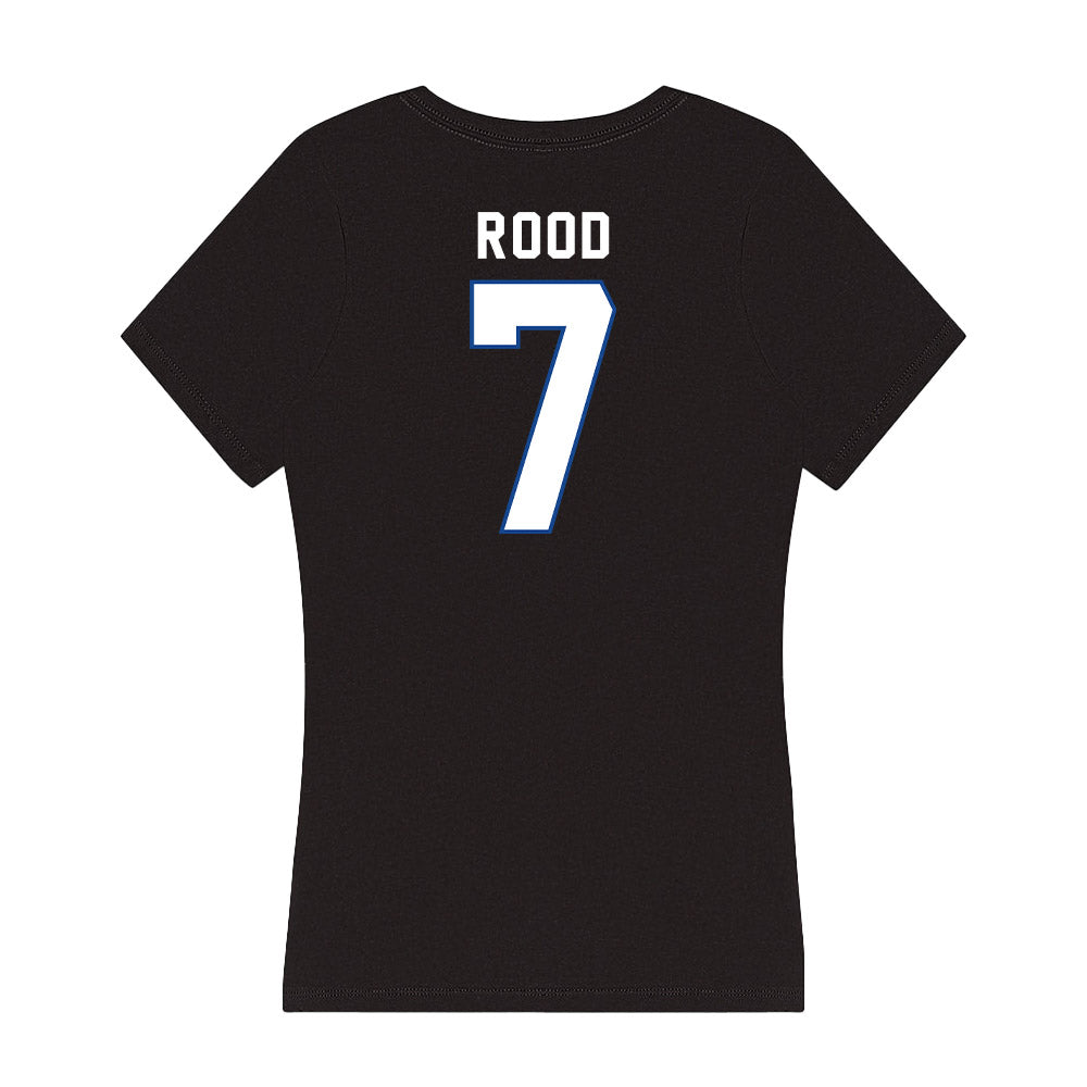  - NCAA Football : Derek Rood - Women's V-Neck T-Shirt-1
