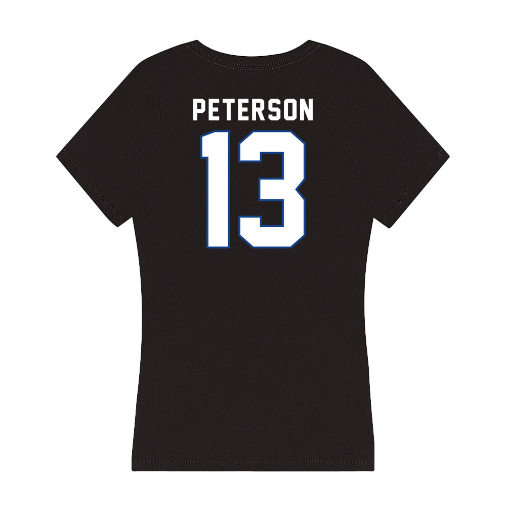 Grand Valley - NCAA Football : Cade Peterson - Women's V-Neck T-Shirt-1