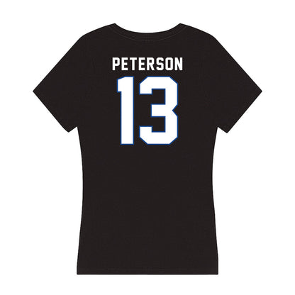 Grand Valley - NCAA Football : Cade Peterson - Women's V-Neck T-Shirt-1