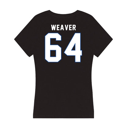 Grand Valley - NCAA Football : Brett Weaver - Women's V-Neck T-Shirt-1