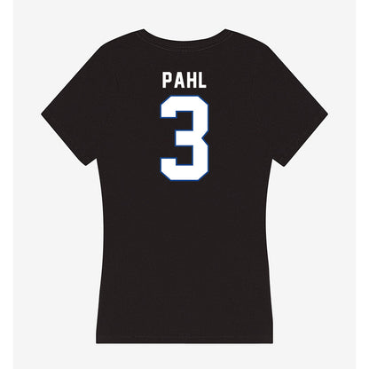Grand Valley - NCAA Women's Volleyball : Sara Pahl - Women's V-Neck T-Shirt-1