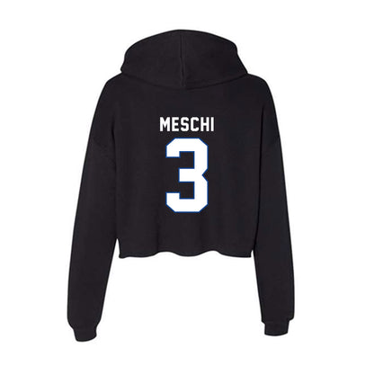 Grand Valley - NCAA Football : Vincenzo Meschi - Women's Crop Fleece Hoodie-1