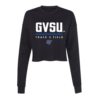 Grand Valley - NCAA Women's Track & Field : Klaudia OMalley - Women's Cropped Crew Fleece-0