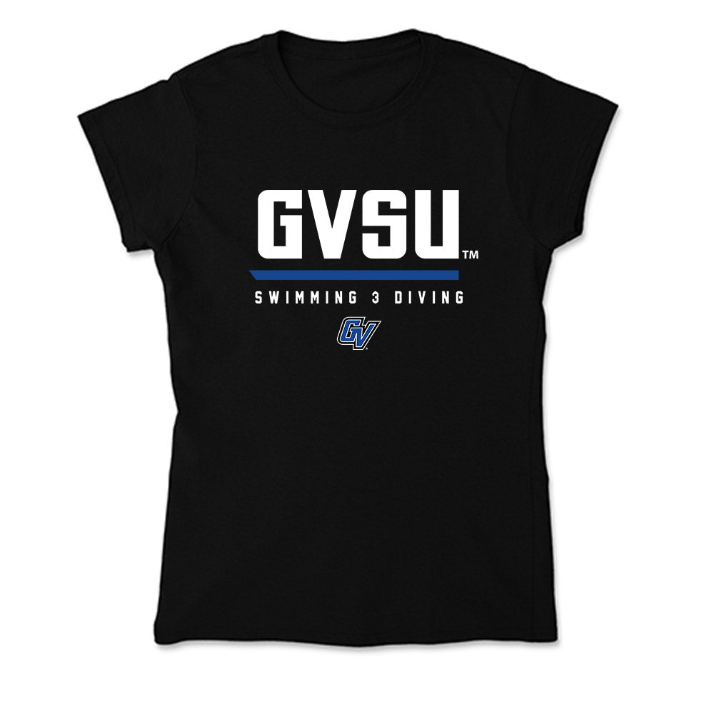 Grand Valley - NCAA Women's Swimming & Diving : Alivia Weaver - Soft Style Women’s T-Shirt-0