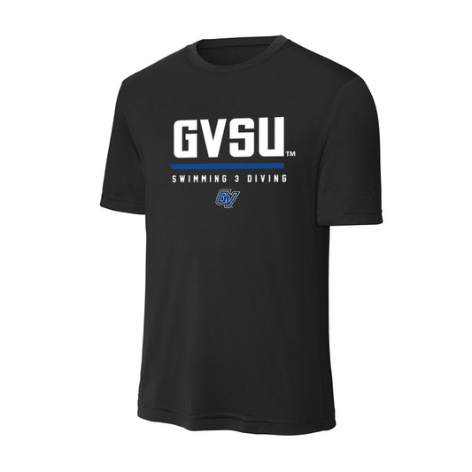 Grand Valley - NCAA Men's Swimming & Diving : Carsyn Christoffel - Performance T-Shirt-0