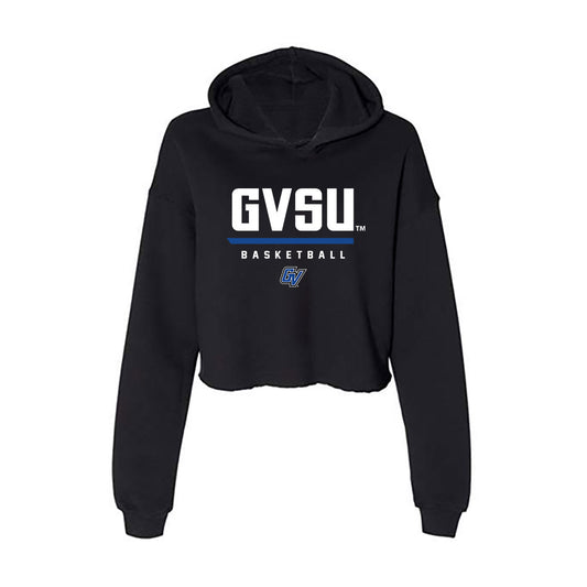 Grand Valley - NCAA Women's Basketball : Avery Zeinstra - Women's Crop Fleece Hoodie-0