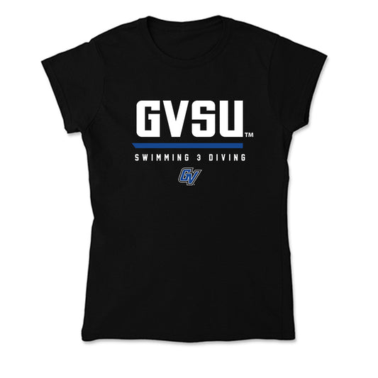 Grand Valley - NCAA Women's Swimming & Diving : Alex Evans - Soft Style Women’s T-Shirt-0